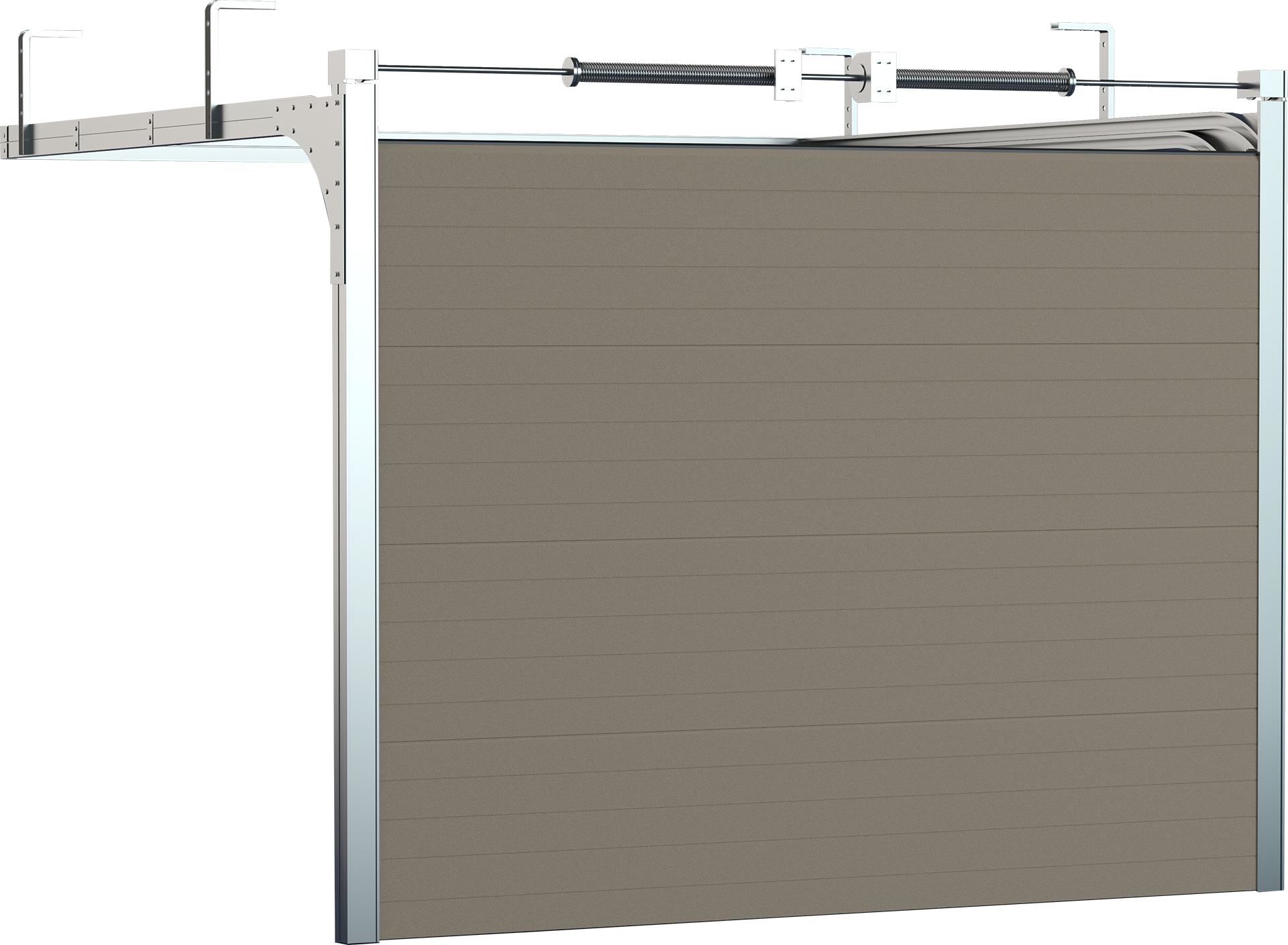 Steel Rolling Door Transparent